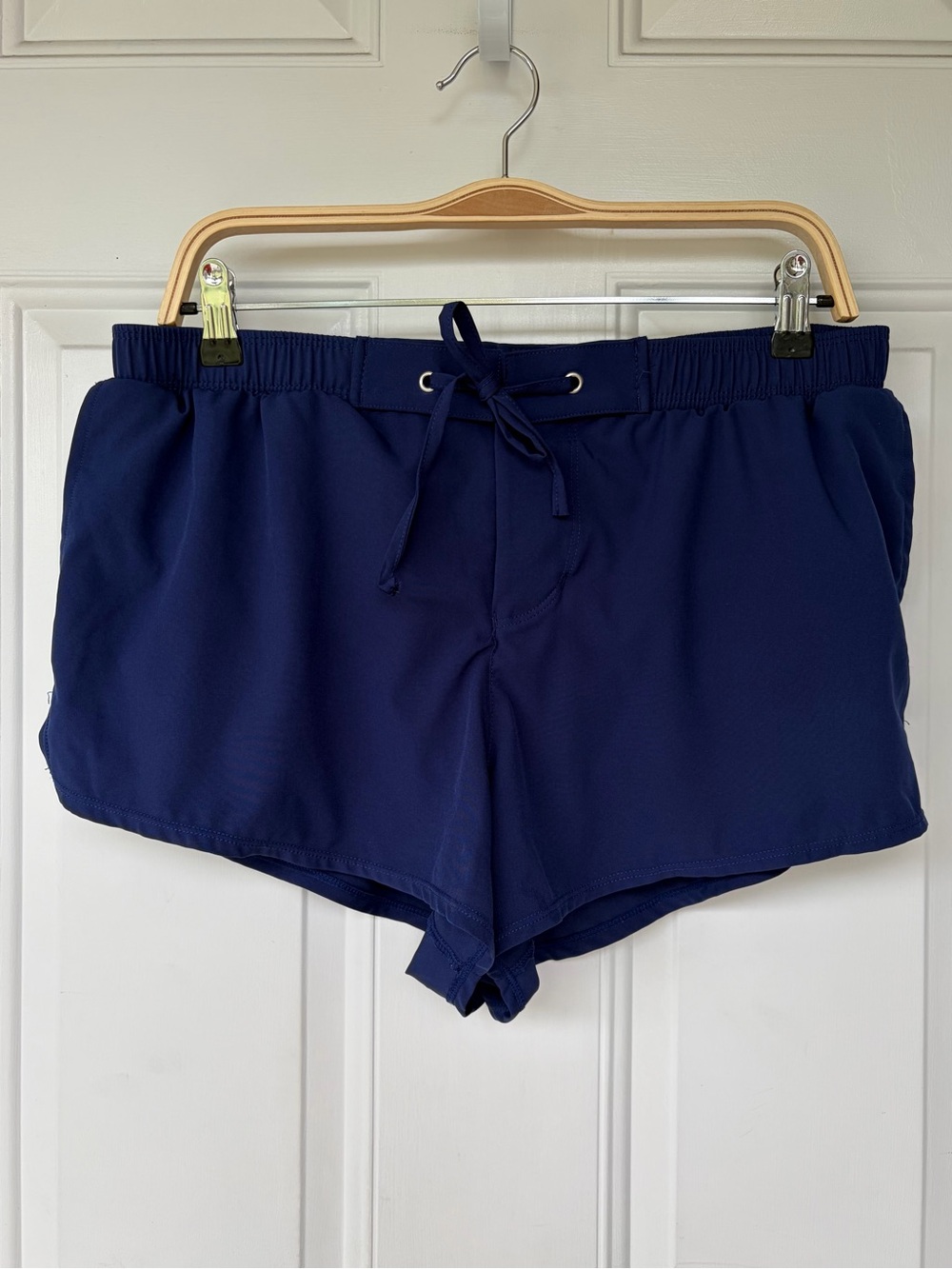 •Bal Harbour• Women’s Blue Taslan Swim Shorts - Size Medium